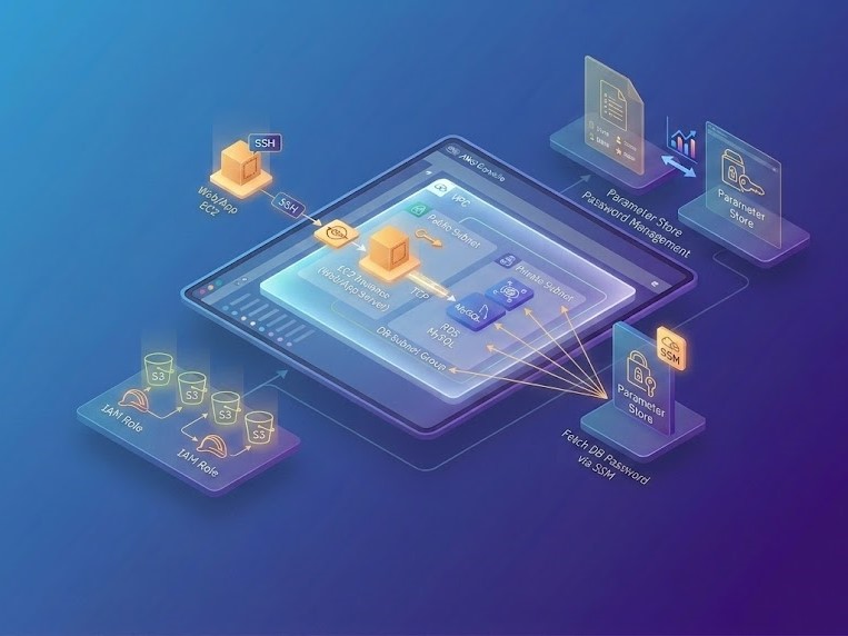 AWSコンソールでRDS MySQL + EC2接続環境を構築する手順【DBサブネットグループ / Parameter Storeパスワード ...