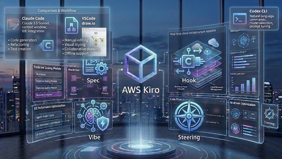 AWS構成図をKiroで自動生成|Claude CodeとVSCode draw.io活用を徹底比較【2026年4月版】 - CayTech Lab