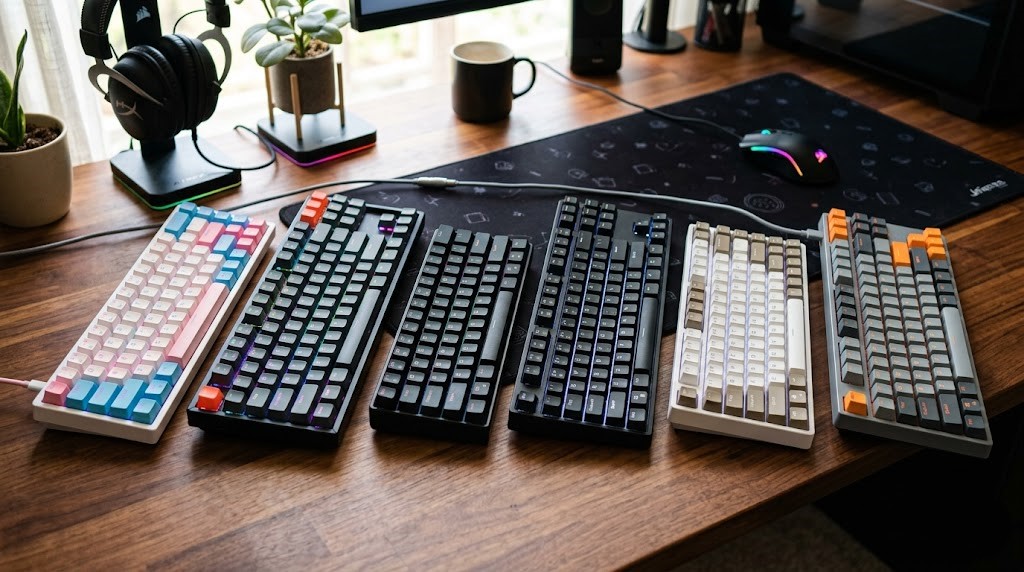 在宅ワーカー向け静音メカニカルキーボードおすすめ6選【2〜5万円