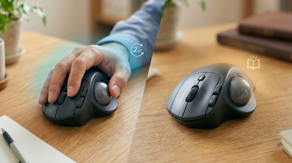 logicool ERGO M575 マウス 2個 Logicool ERGO M575 完全レビュー｜2年使ってわかった本音と真実